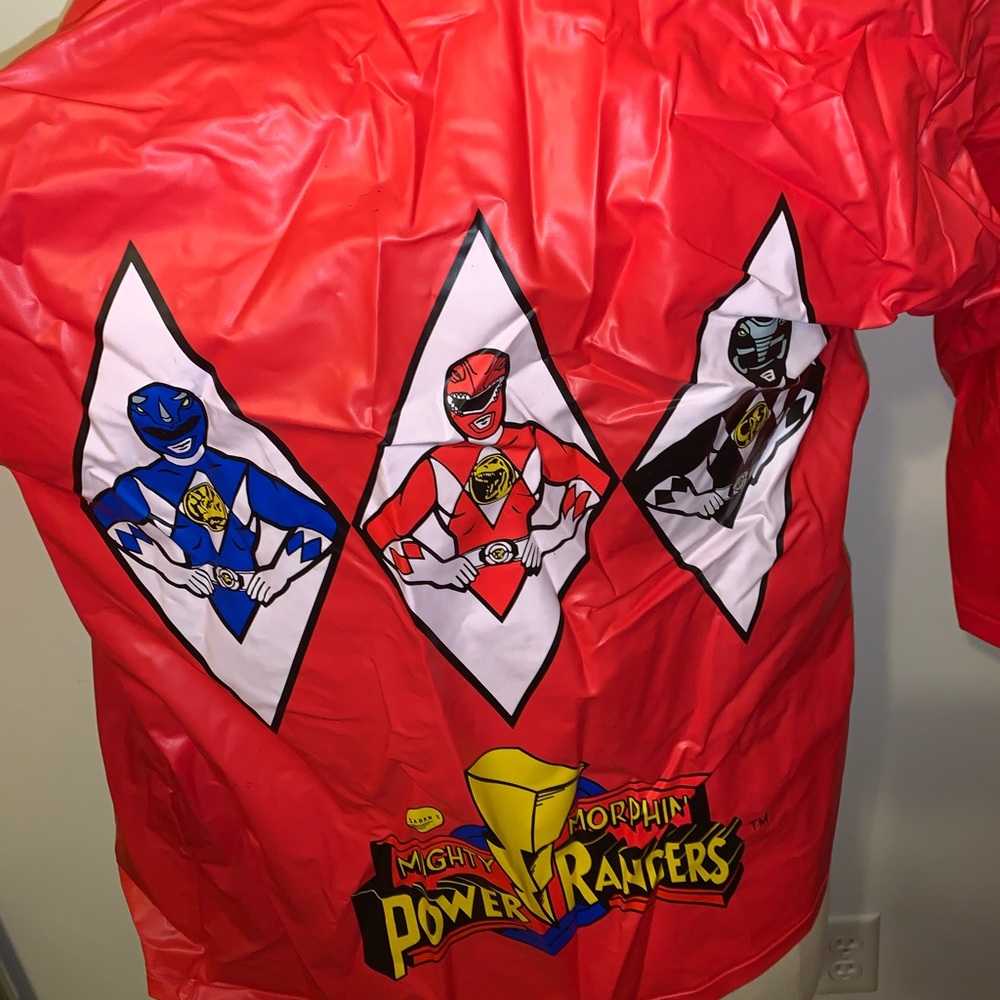 Kids Power Ranger rain jacket - Picture 2 of 7